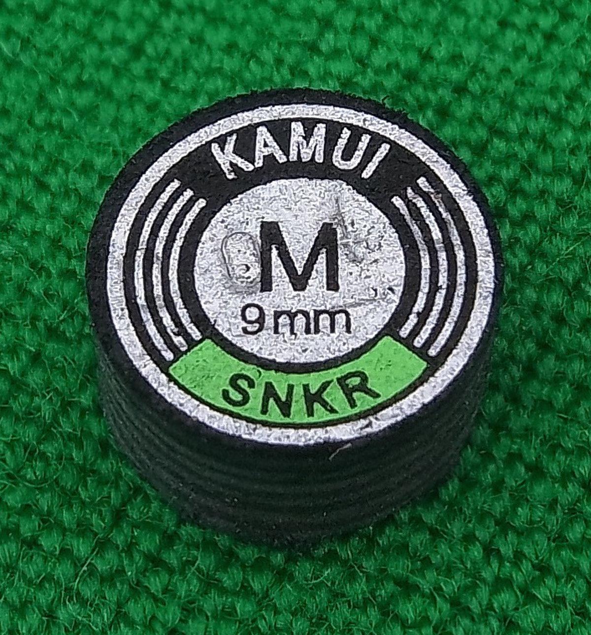 Kamui Black Snooker Tip (9mm, Medium)