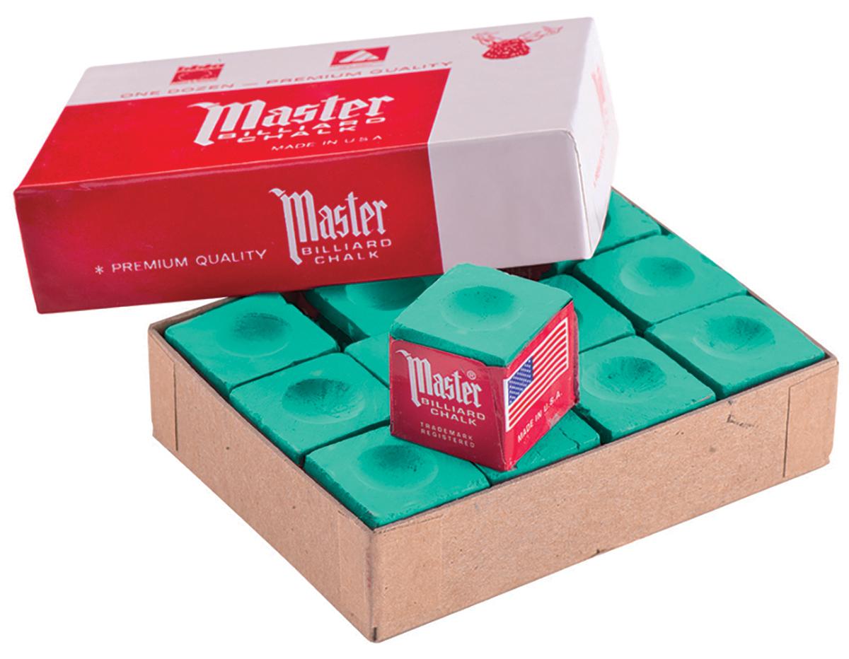 Master Chalk (Dozen Cubes, Green)