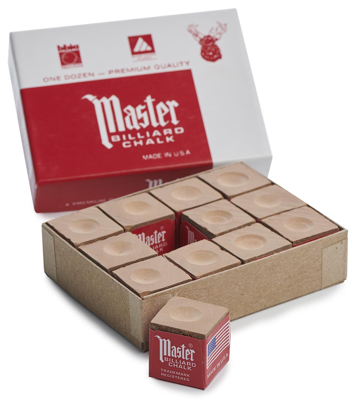 Master Chalk (Dozen Cubes, Rust)