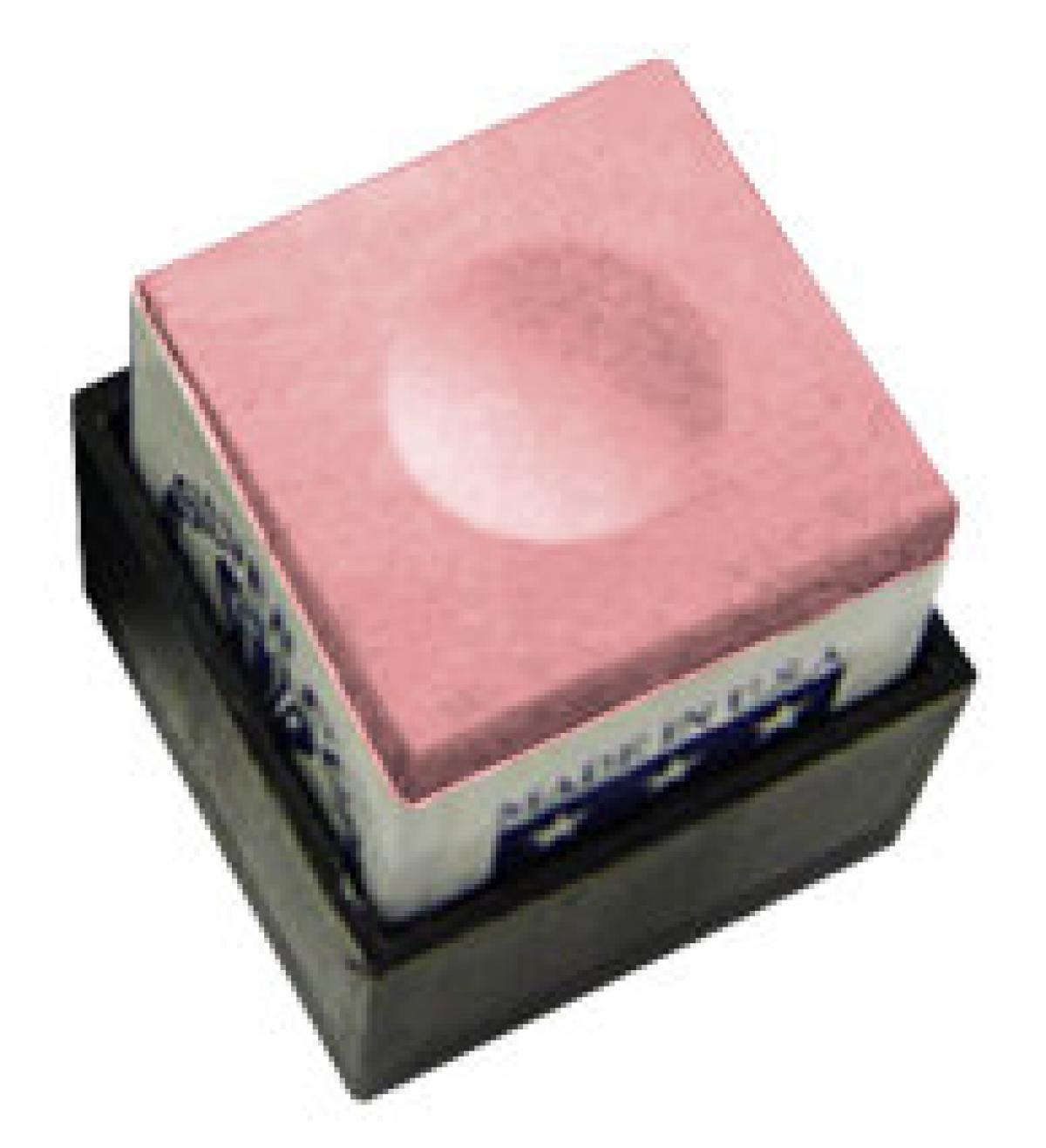 Silver Cup Chalk (pink, single cube)
